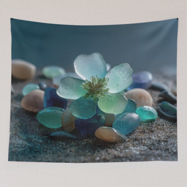 Item preview, Ocean’s Quiet Flower designed and sold by riquishop.