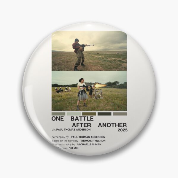 Item preview, One Battle After Another (2025) Movie Poster designed and sold by YellowishCat15.