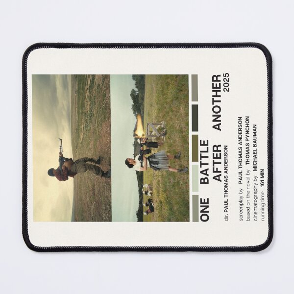 Item preview, One Battle After Another (2025) Movie Poster designed and sold by YellowishCat15.