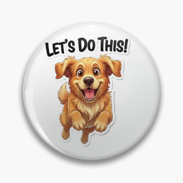 Item preview, Let’s Do This Dog designed and sold by carolscoons.