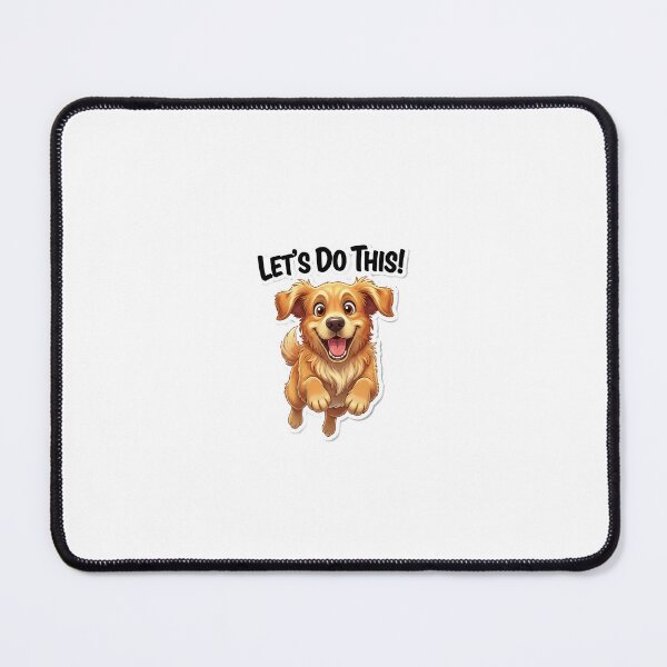 Item preview, Let’s Do This Dog designed and sold by carolscoons.