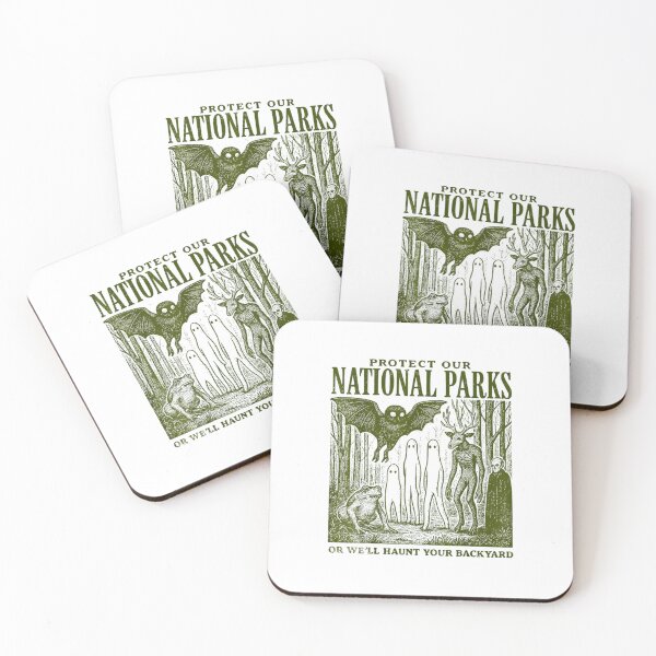 Item preview, Protect Our National Parks  Funny Nature Ghost Protest  designed and sold by Ziad Amer.
