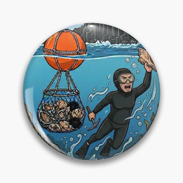 Item preview, Jeju Haenam Male Freediver - Jusangjeolli Cliff Edition  designed and sold by KOREA-HAENAM.