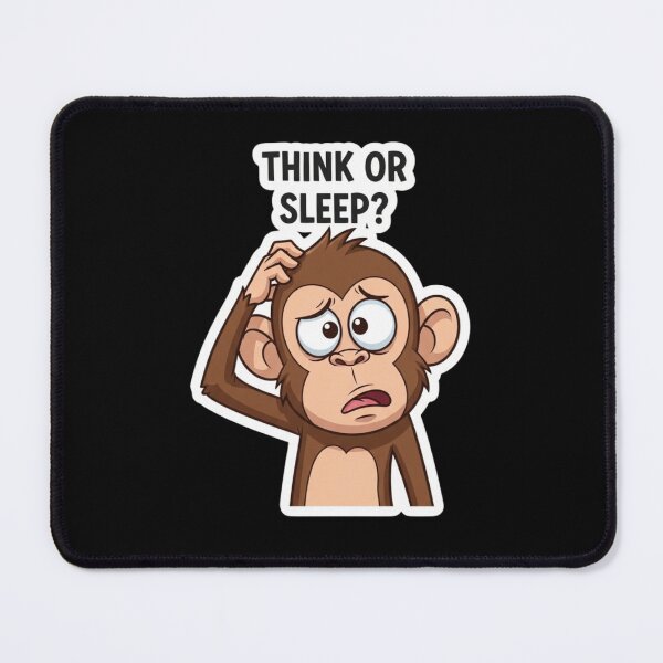 Item preview, Overthinking Meme Aesthetic Sticker designed and sold by Mojbin.