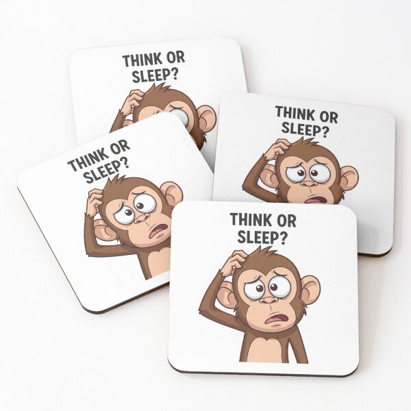 Item preview, Overthinking Meme Aesthetic Sticker designed and sold by Mojbin.