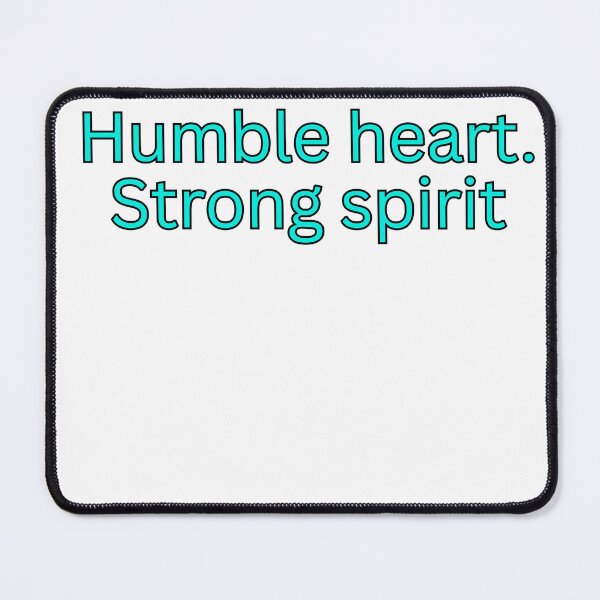 Item preview, Humble heart. Strong spirit-religious quote designed and sold by Omer's store.