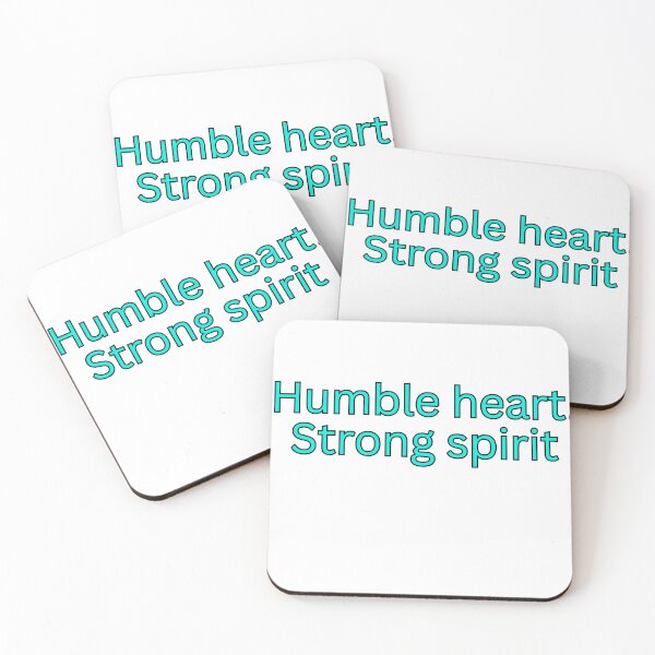 Item preview, Humble heart. Strong spirit-religious quote designed and sold by Omer's store.