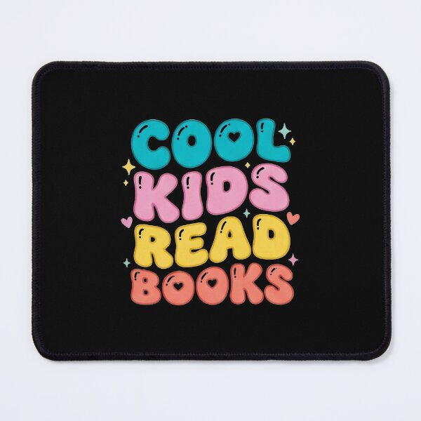 Item preview, Cool Kids Read Books retro typography artwork designed and sold by Whistle-and-Co.