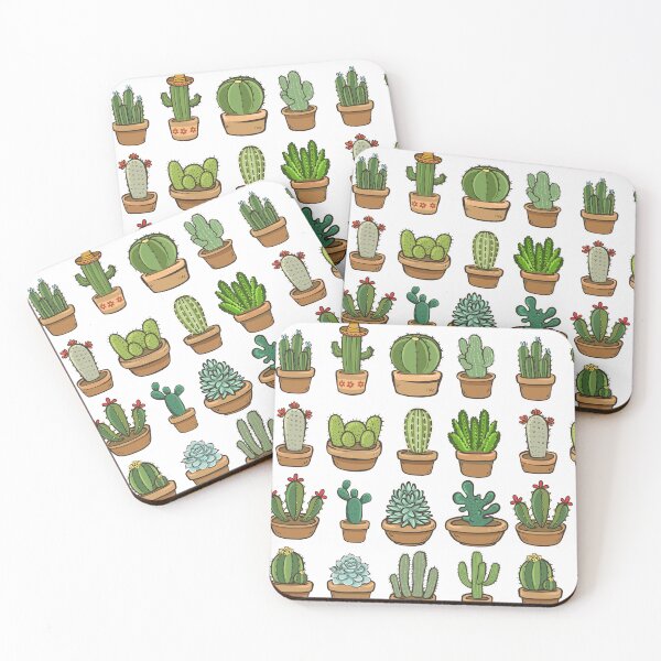 Item preview, Hand Drawn Cute Cactus And Succulent Collection Set designed and sold by ghinan.