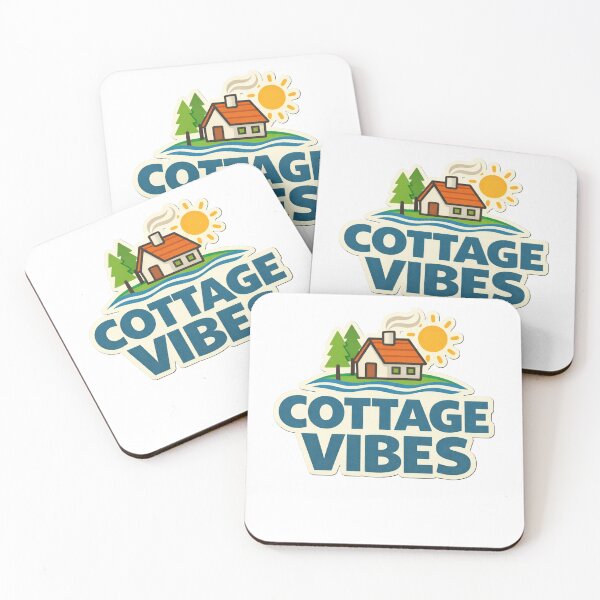 Item preview, Cottage Vibes Retro Badge – Summer Lake House & Cabin Design designed and sold by EastEndTownie.