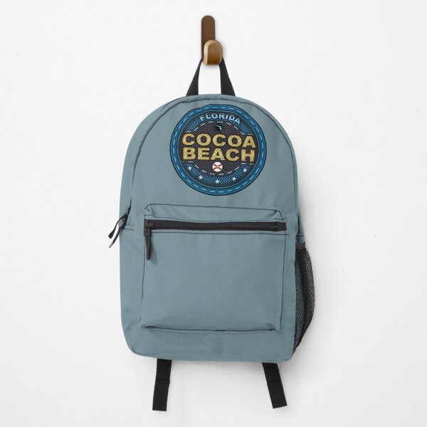 Item preview, Cocoa Beach Florida FL stitching effect blue designed and sold by studioss76.