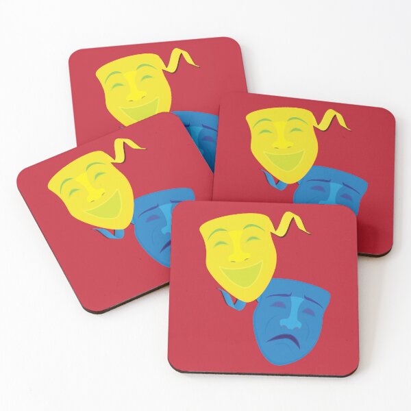 Item preview, Comedy Tragedy Masks designed and sold by ROSE ANN BANILAR.