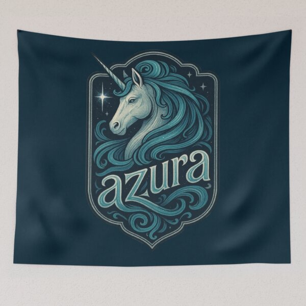 Item preview, Azura The Unicorn – Magical Unicorn, Fantasy Horse, Enchanted Creature, Rainbow Magic, Mythical Legend designed and sold by Typologystudios.