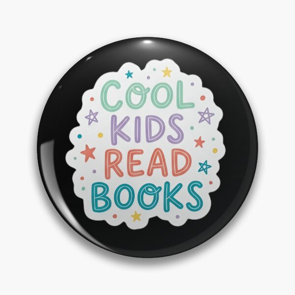 Item preview, Cool Kids Read Books - cute colorful stars design for bookworms designed and sold by Whistle-and-Co.