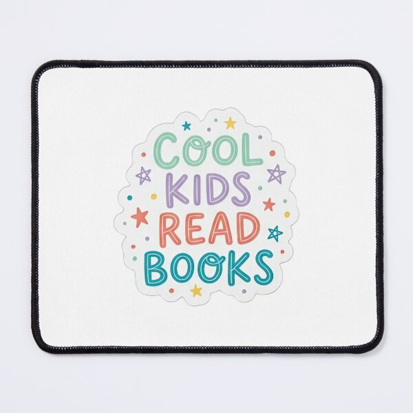 Item preview, Cool Kids Read Books - cute colorful stars design for bookworms designed and sold by Whistle-and-Co.