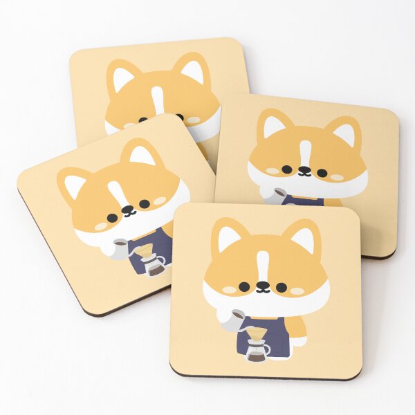 Item preview, Corgi Barista designed and sold by theladyernestember.