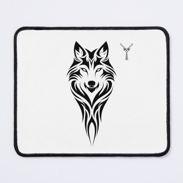 Item preview, Wild Wolf Geometric Tribal Art designed and sold by O5-saud.