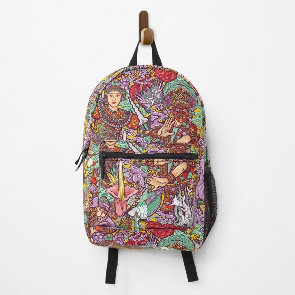 Item preview, Colorful Indonesian Cultural Heritage Doodle Art Illustration designed and sold by ghinan.