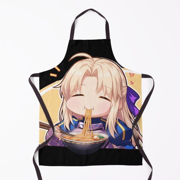 Item preview, Saber Fate Stay Night Kawaii Chibi Ramen Bliss designed and sold by mildaclairmo.