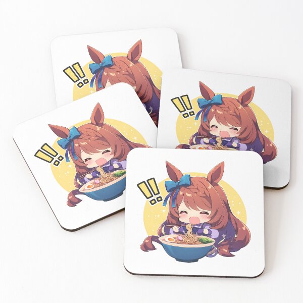 Item preview, Super Creek Uma Musume Pretty Derby Kawaii Ramen Chibi Feast designed and sold by mildaclairmo.