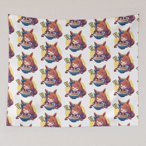 Item preview, Super Creek Uma Musume Pretty Derby Kawaii Ramen Chibi Feast designed and sold by mildaclairmo.