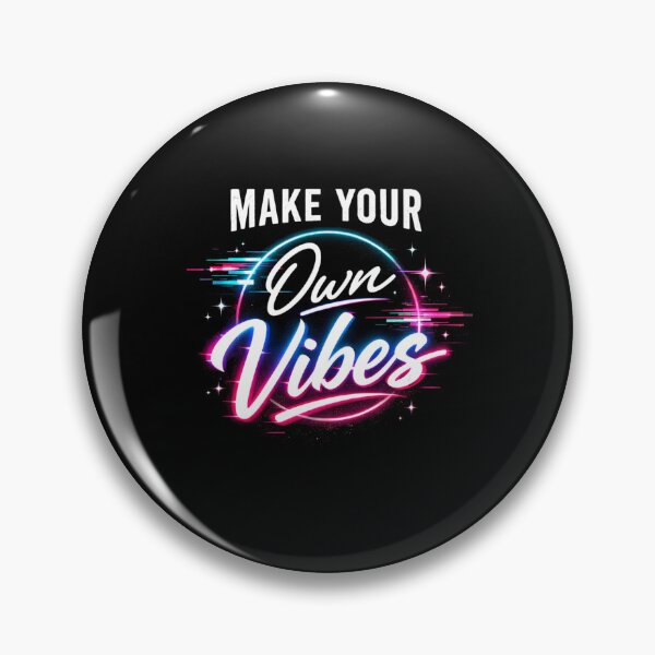 Item preview, Make Your Own Vibes Aesthetic Neon Design designed and sold by JalwaWear.