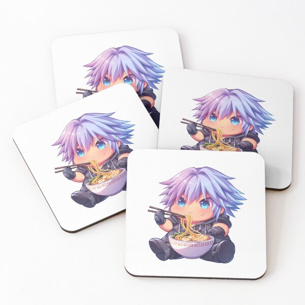 Item preview, Riku Kingdom Hearts Chibi Ramen Gaming Snack Break designed and sold by mildaclairmo.