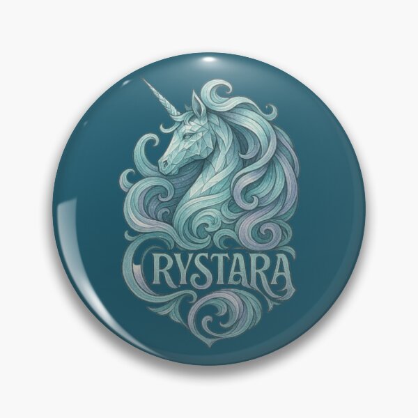 Item preview, Crystara The Crystal Unicorn – Legendary Unicorn, Magical Fantasy Horse, Mythical Creature, Enchanted Rainbow, Fairy Tale Magic designed and sold by Typologystudios.