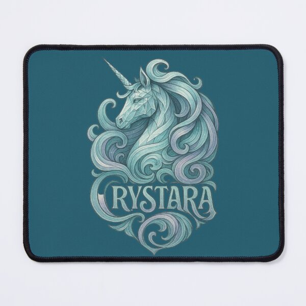Item preview, Crystara The Crystal Unicorn – Legendary Unicorn, Magical Fantasy Horse, Mythical Creature, Enchanted Rainbow, Fairy Tale Magic designed and sold by Typologystudios.