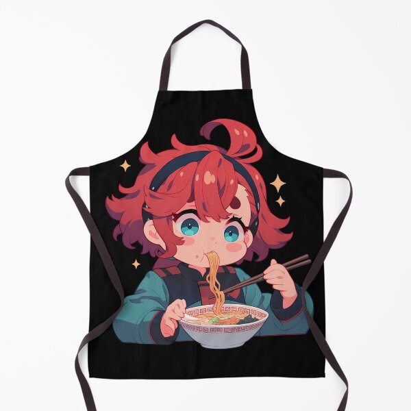 Item preview, Suletta Mercury Gundam Witch From Mercury Kawaii Ramen Chibi Cozy Slurp designed and sold by mildaclairmo.