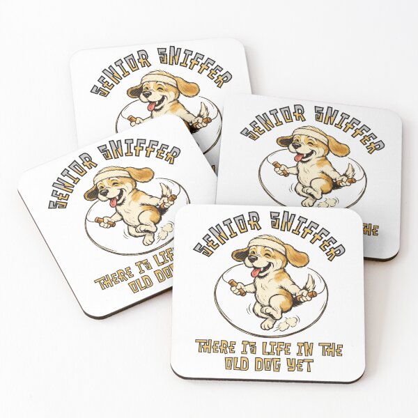 Item preview, Senior Sniffer (Life in the old dog yet) designed and sold by PhatFelix.