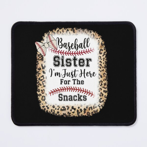 Item preview, Leopard Baseball Sister Snack Lover designed and sold by KIROSALS.