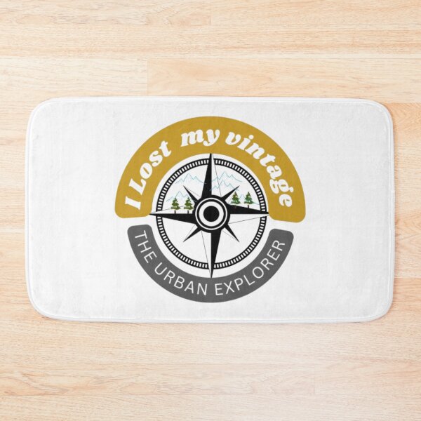 Item preview, I Lost My Vintage: The Urban Explorer Compass Badge designed and sold by The Urban Explorer.