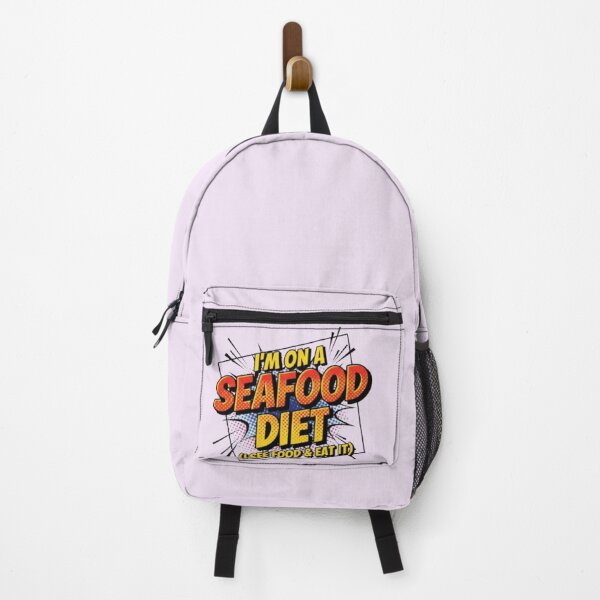 Item preview, Funny See Food Diet Comic Typography Design designed and sold by ARYAM..