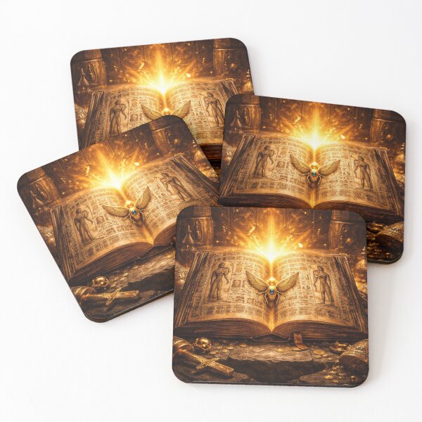 Item preview, Ancient Egyptian Book of Magic – Mystical Papyrus & Sacred Knowledge designed and sold by Queen Cleopatra.