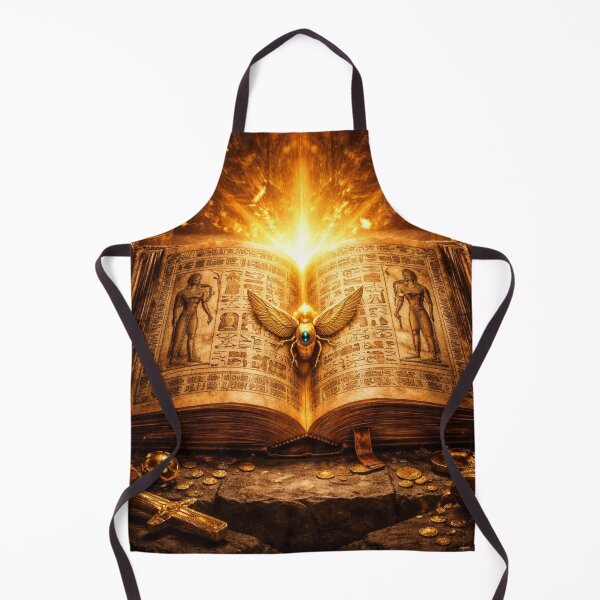 Item preview, Ancient Egyptian Book of Magic – Mystical Papyrus & Sacred Knowledge designed and sold by Queen Cleopatra.