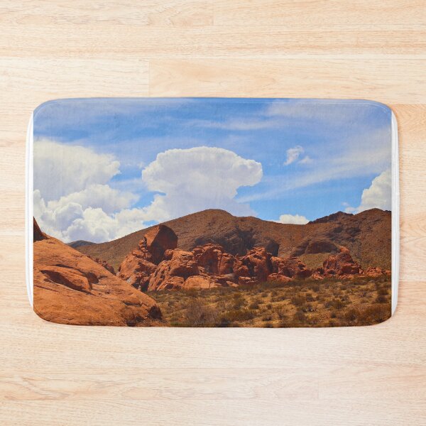 Item preview, Desert Landscape with Red Rock Formations designed and sold by Phakade's Photos.