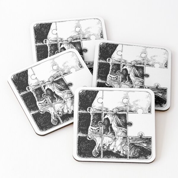 Item preview, Skull Puzzle designed and sold by fadhilfahrianto.