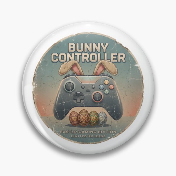 Item preview, Bunny Controller Shirt – Retro Easter Gamer Minimalist Tee designed and sold by relso.