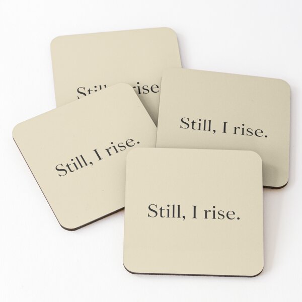 Item preview, Still, I Rise – Minimal Strength & Resilience Quote Design designed and sold by Irene Catchmind.