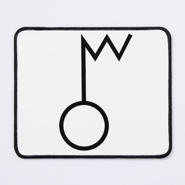 Item preview, Japanese Map Symbol Radio Tower Art designed and sold by ApexAngelCom.