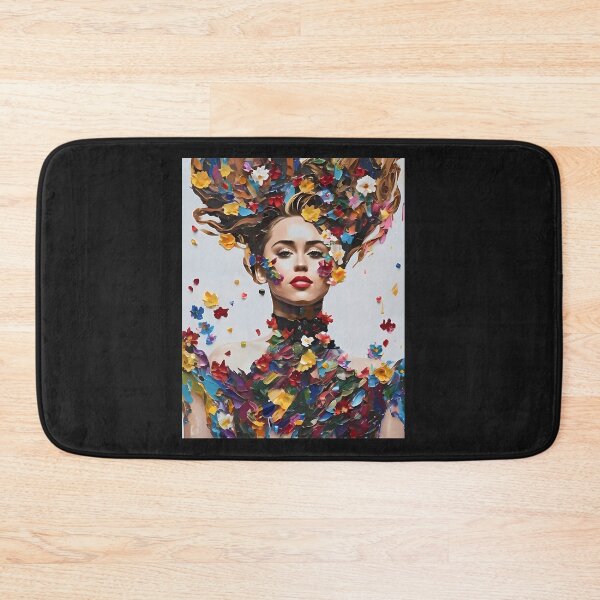 Item preview, Artist Amelia Lee I Miley Cyrus In Flowers designed and sold by JohnRossha.