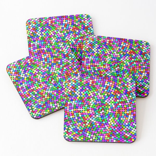 Item preview, Colorful Fibonacci Spiral Mozaic designed and sold by Shapes-Mania.