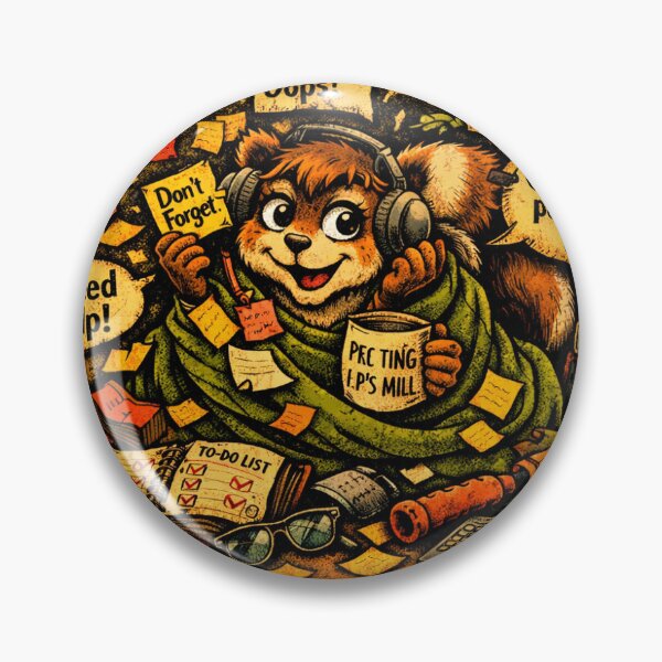 Item preview, Squirrel of Scattered Sanity – I Had a Plan… I Think. designed and sold by MimisCornerCo.
