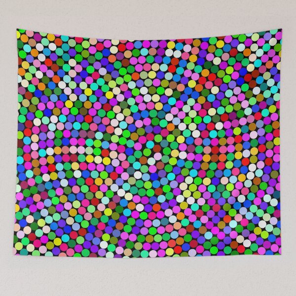 Item preview, Colorful Fibonacci Spiral Mozaic designed and sold by Shapes-Mania.