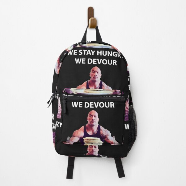 Item preview, The Rock We Stay Hungry We Devour designed and sold by DanelOlievo.