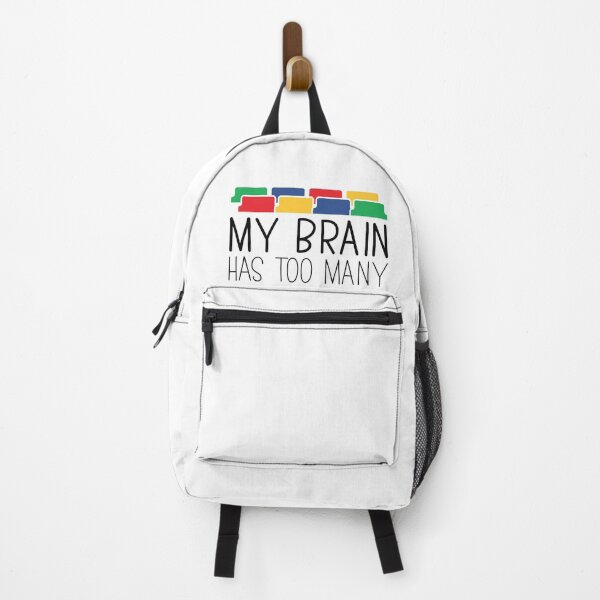 Item preview, My Brain Has Too Many Tabs Open - Funny ADHD & Neurospicy Humor designed and sold by ClaudiaGrosso.