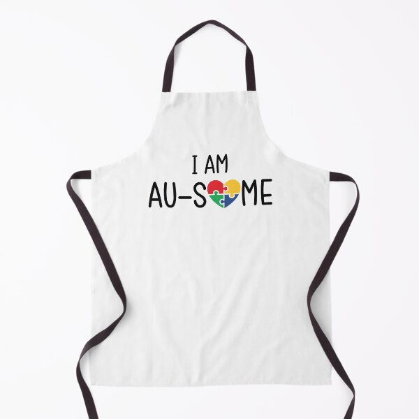 Item preview, I Am Au-some - Autism Awareness & Pride Puzzle Heart designed and sold by ClaudiaGrosso.