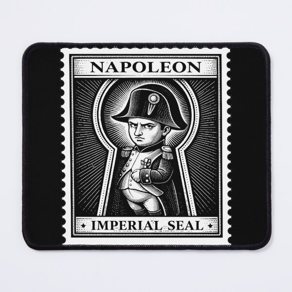 Item preview, Napoleon Caricature Stamp – Through the Keyhole designed and sold by TheMarketplaceworld.