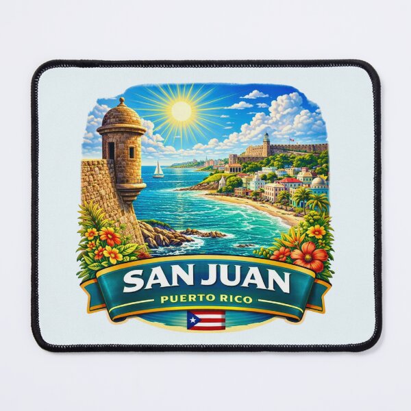 Item preview, San Juan, Puerto Rico - El Morro Fortress designed and sold by Myra365Art.